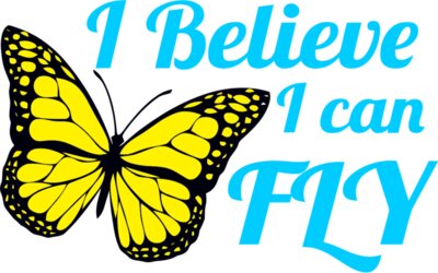 1 Butterfly Believe Fly