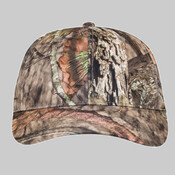 Structured Camo Hook-And-Loop Adjustable Cap